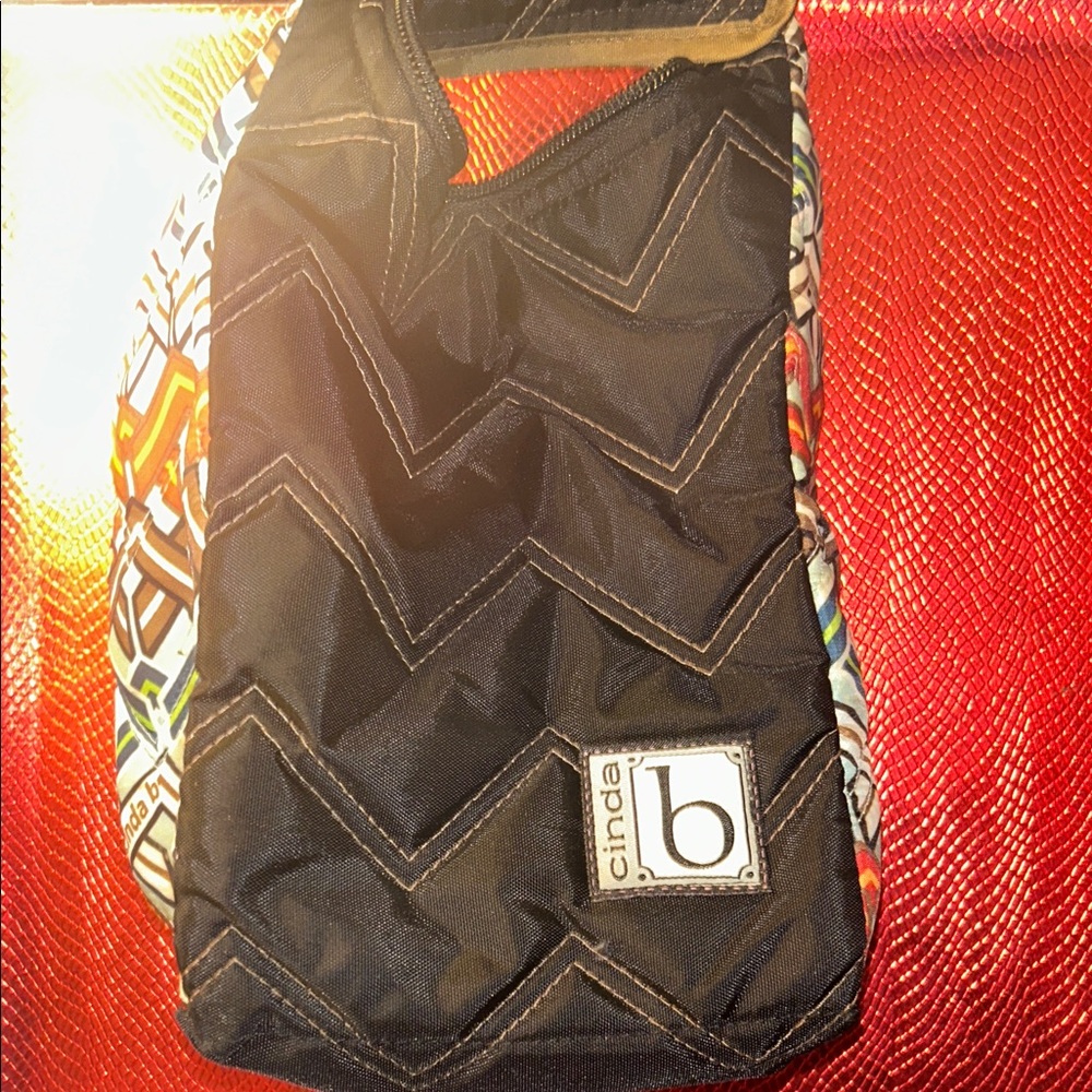 Cinda B  Ravinia Black Lunch Tote